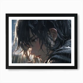 Rain And Sadness 1 Art Print