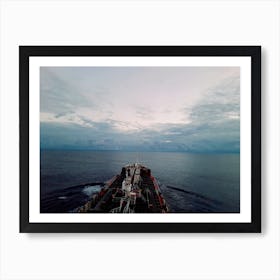 Ship In The Ocean 1 Art Print
