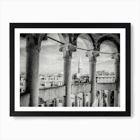 Bovolo Staircase View Of Venice Art Print
