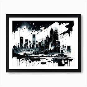 Cityscape 56 Art Print