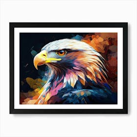 Eagle Abstract Poster