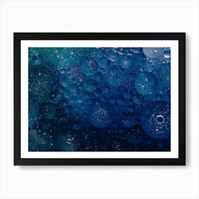 Water Droplets Art Print