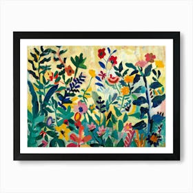 Garden Of Flowers 2 Art Print