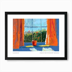 Galway From The Window Series Poster Painting 2 Art Print