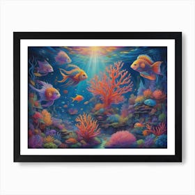 Underwater Wonderland Art Print