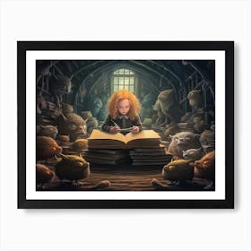 Joy Of Reading 20 Art Print