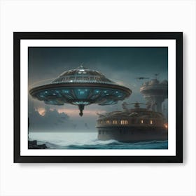 Ark & Archons Arrival Art Print