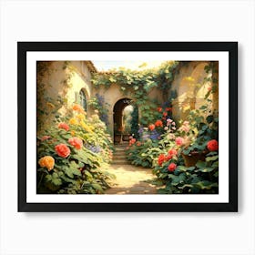 Garden Path Art Print