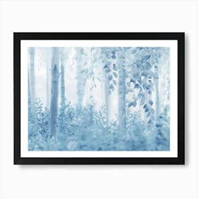 Birch Forest 10 Art Print