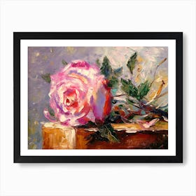 Rose for you Art Print