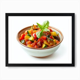 Bowl Of Vegetables 2 Art Print