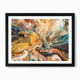 Abstract Painting 67 Art Print