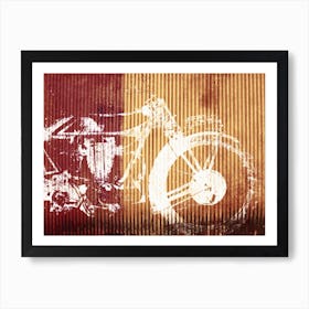 Corrugated Speed Art Print