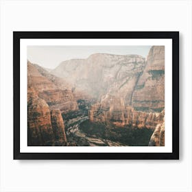 Virgin River Canyon Art Print