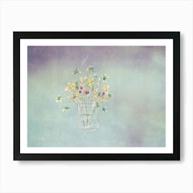 Flowers In A Vase 5 Art Print