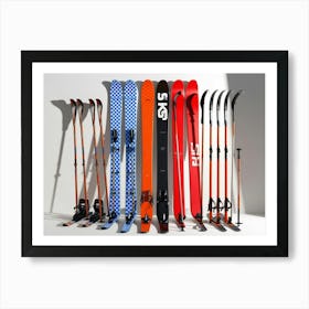 Skis sports 3 Póster