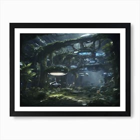 Alien Forest Art Print