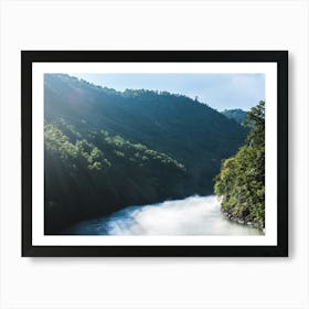 Smoky Mountain River Art Print