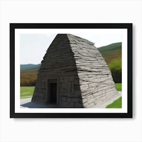 Ancient Irish Hut Art Print