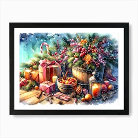 Christmas Gifts Art Print