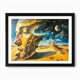 Contemporary Artwork Inspired By Salvador Dali 4 Art Print