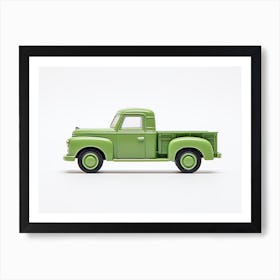 Toy Car Green Truck Art Print