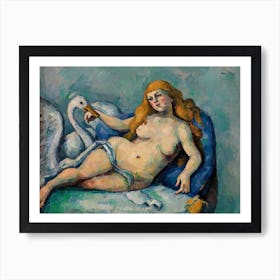 Leda And The Swan, Paul Cézanne Art Print