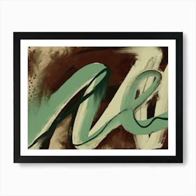 The Green Wave Art Print