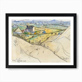 View From The Dunes On Koog In Texel, Jan Toorop Art Print