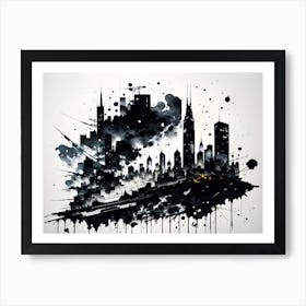 Cityscape 53 Art Print