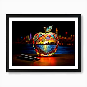 New York City Apple Art Print