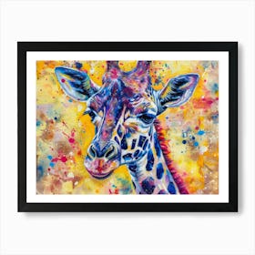 Giraffe 177 Art Print