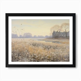 Vintage Meadow Flowers Art Print