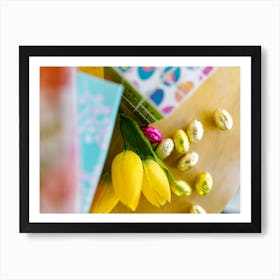 Easter Baskets 6 Art Print