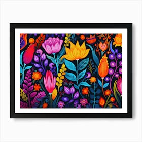 Eternal Elegance Timeless Floral Artwork Art Print