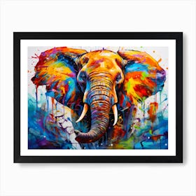 Safari King Art Print