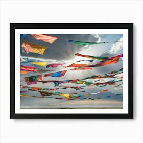 Prayer Flags Art Print