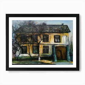 House On The Street Art Print