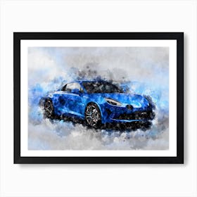 New Renault Alpine A110 Art Print