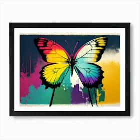 Colorful Butterfly 55 Art Print