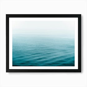 Deep Blue Water - Abstract Nature Photography Art Print