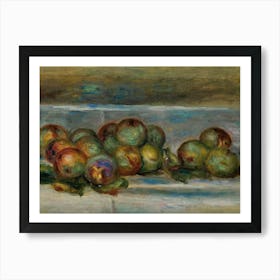 Apples On A Table Art Print