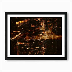 Night Urban Landscape Art Print