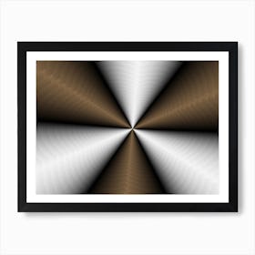 Brown Color Modern Interior Background Art Print