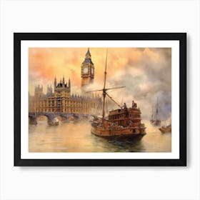 London Bridge Art Print