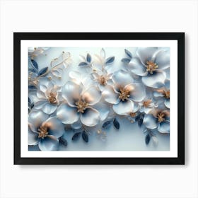 Flowers Wall Art Art Print