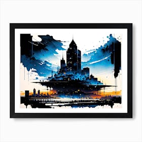 Cityscape 15 Art Print