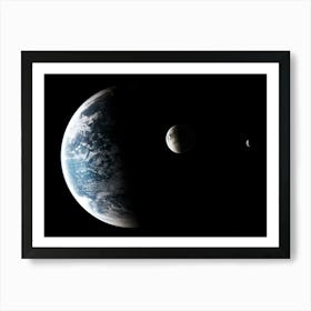 Science Space Fantasy Art Print