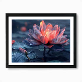 Lotus Flower 36 Art Print