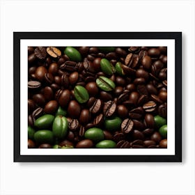 Coffee Beans 22 Art Print